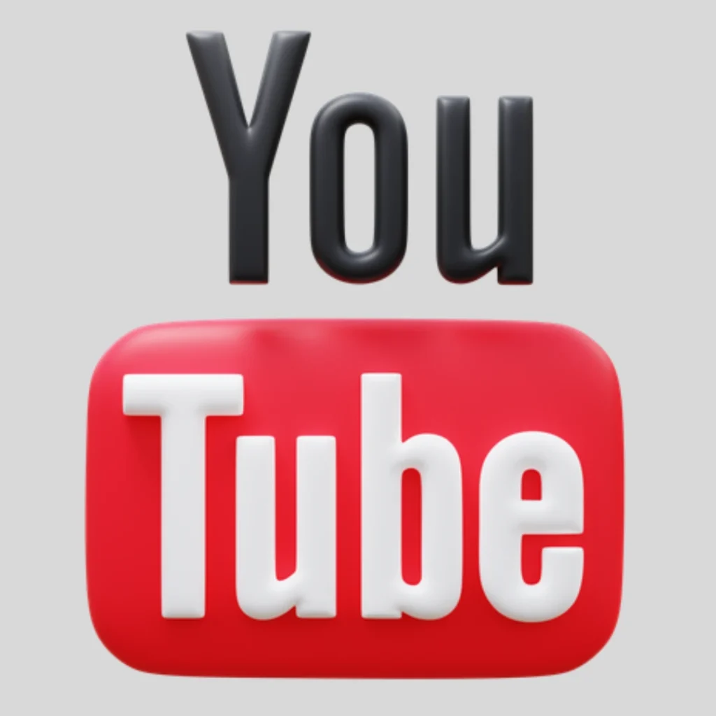 Ícone do YouTube do Casal na Estrada para acesso ao canal oficial